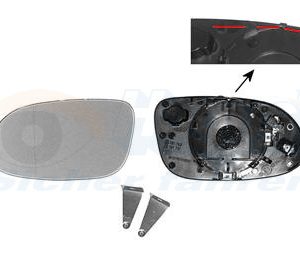 Sticla oglinda retrovizoare exterioara MERCEDES-BENZ A-CLASS (W168) A 160 CDI (168.007) diesel 60 cai VAN WEZEL 3014837