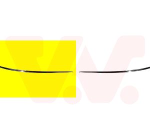 Banda de protectie bara de protectie MERCEDES-BENZ A-CLASS (W169) A 200 (169.033, 169.333) benzina 136 cai VAN WEZEL 3017582