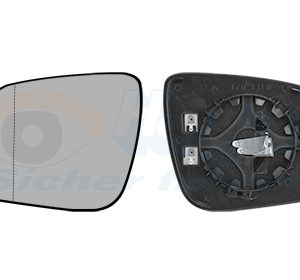 Sticla oglinda retrovizoare exterioara MERCEDES-BENZ A-CLASS (W169) A 200 TURBO (169.034, 169.334) benzina 193 cai VAN WEZEL 3018837