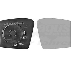 Sticla oglinda retrovizoare exterioara MERCEDES-BENZ M-CLASS (W163) ML 270 CDI (163.113) diesel 163 cai VAN WEZEL 3086838