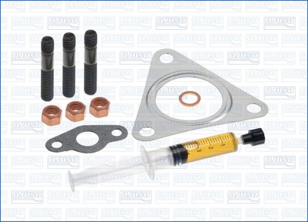 Set montaj turbocompresor MERCEDES-BENZ A-CLASS (W169) A 200 CDI (169.008, 169.308) diesel 140 cai AJUSA JTC11636