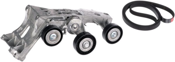 Set curea transmisie cu caneluri MERCEDES-BENZ A-CLASS (W169) A 200 (169.033, 169.333) benzina 136 cai GATES K025PK1765