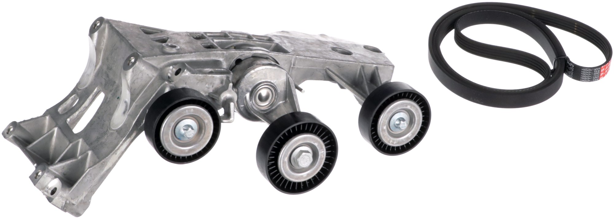 Set curea transmisie cu caneluri MERCEDES-BENZ A-CLASS (W169) A 150 (169.031, 169.331) benzina 95 cai GATES K025PK1765