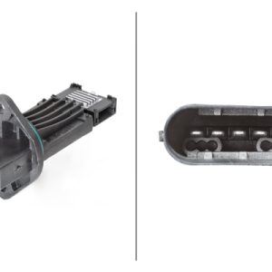 Senzor debit aer MERCEDES-BENZ M-CLASS (W163) ML 270 CDI (163.113) diesel 163 cai HELLA 8ET 358 095-111