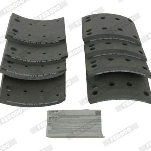 Set garnituri de frictiune frana tambur MERCEDES-BENZ ACTROS 1846 S, 1846 LS diesel 456 cai FERODO K19487.1-F3660