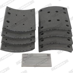 Set garnituri de frictiune frana tambur MERCEDES-BENZ ACTROS 1846 S, 1846 LS diesel 456 cai FERODO K19488.1-F3660