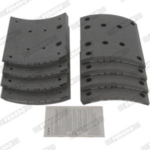 Set garnituri de frictiune frana tambur MERCEDES-BENZ ACTROS 1846 S, 1846 LS diesel 456 cai FERODO K19488.9-F3660