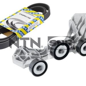 Set curea transmisie cu caneluri MERCEDES-BENZ A-CLASS (W168) A 190 (168.032, 168.132) benzina 125 cai SNR KA851.03