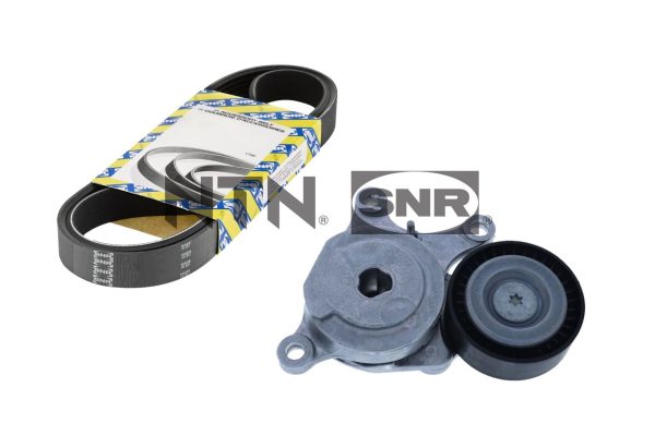 Set curea transmisie cu caneluri MERCEDES-BENZ A-CLASS (W176) A 45 AMG 4-matic (176.052) benzina 360 cai SNR KA851.06