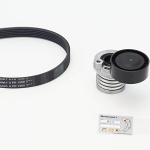 Set curea transmisie cu caneluri MERCEDES-BENZ A-CLASS limuzina (V177) A 180 d (177.103) diesel 116 cai CONTITECH 6PK1200K3