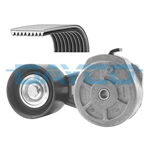 Set curea transmisie cu caneluri MERCEDES-BENZ ACTROS 2643 B diesel 428 cai DAYCO KPV039HD