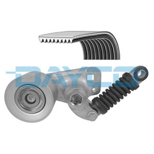 Set curea transmisie cu caneluri MERCEDES-BENZ ACTROS 2657 K, 2657 LK diesel 571 cai DAYCO KPV040HD