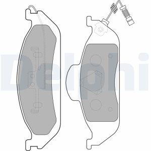 Placute frana MERCEDES-BENZ M-CLASS (W163) ML 270 CDI (163.113) diesel 163 cai DELPHI LP1299