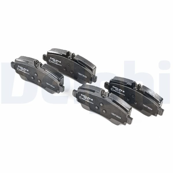 Placute frana MERCEDES-BENZ A-CLASS (W168) A 160 (168.033, 168.133) benzina 102 cai DELPHI LP1401