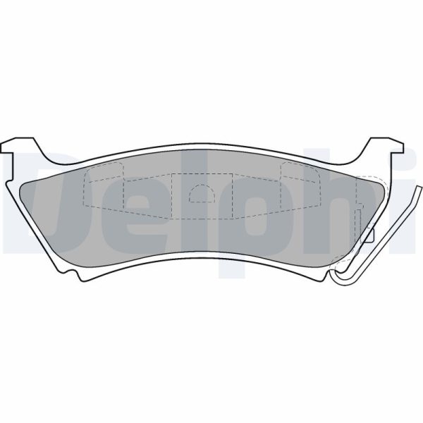 Placute frana MERCEDES-BENZ M-CLASS (W163) ML 270 CDI (163.113) diesel 163 cai DELPHI LP1501