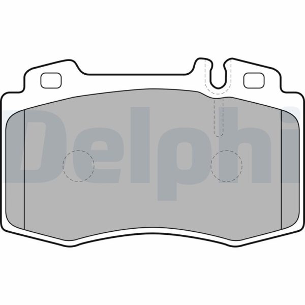 Placute frana MERCEDES-BENZ M-CLASS (W163) ML 270 CDI (163.113) diesel 163 cai DELPHI LP1688