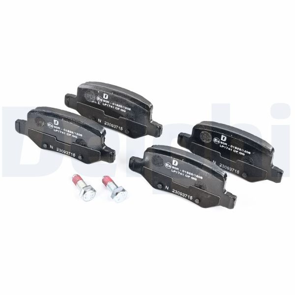 Placute frana MERCEDES-BENZ A-CLASS (W168) A 160 (168.033, 168.133) benzina 102 cai DELPHI LP1741