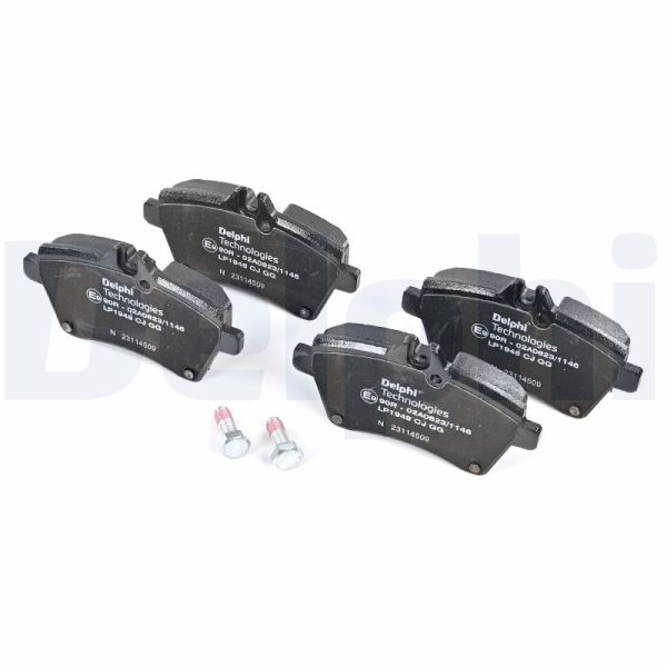 Placute frana MERCEDES-BENZ A-CLASS (W169) A 180 (169.032, 169.332) benzina 116 cai DELPHI LP1948