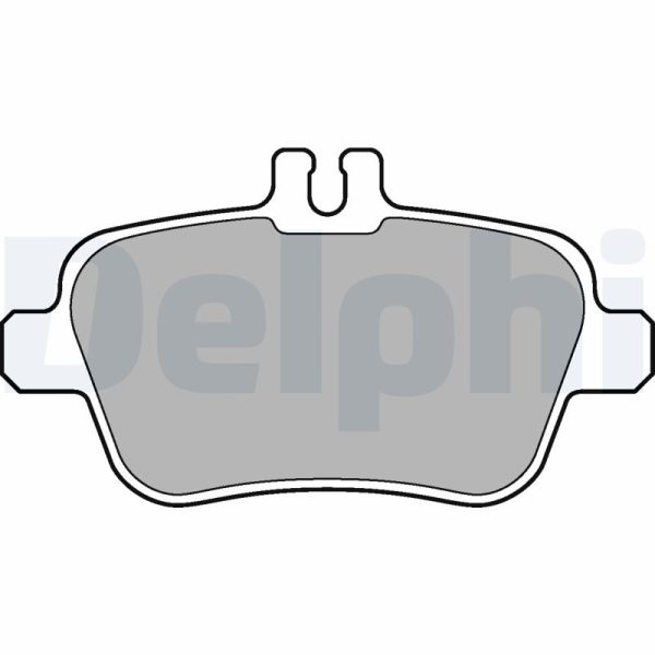 Placute frana MERCEDES-BENZ A-CLASS (W176) A 250 4-matic (176.046) benzina 211 cai DELPHI LP2289