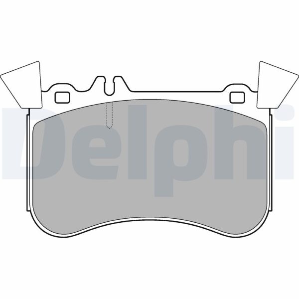 Placute frana MERCEDES-BENZ A-CLASS (W176) AMG A 45 4-matic (176.052) benzina 381 cai DELPHI LP3242