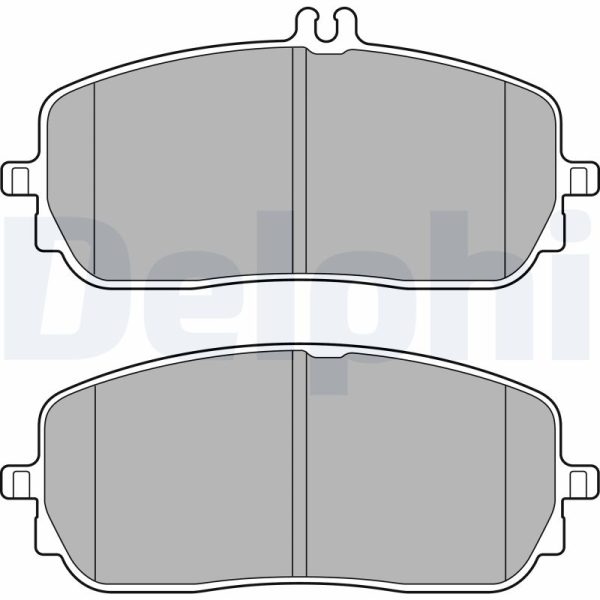 Placute frana MERCEDES-BENZ A-CLASS (W177) A 220 4-matic (177.045) benzina 190 cai DELPHI LP3437
