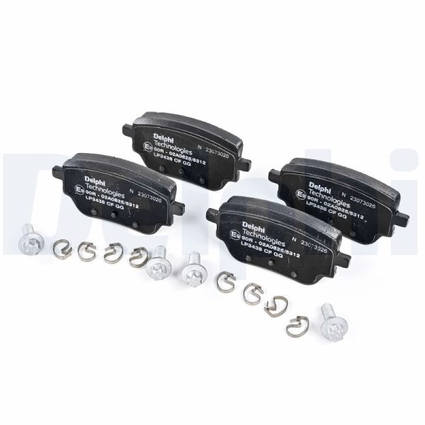 Placute frana MERCEDES-BENZ A-CLASS (W177) A 220 4-matic (177.045) benzina 190 cai DELPHI LP3438