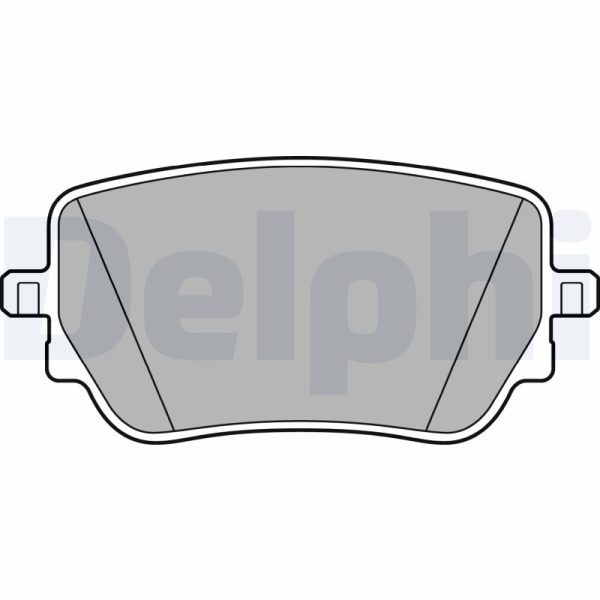 Placute frana MERCEDES-BENZ A-CLASS (W177) A 220 4-matic (177.045) benzina 190 cai DELPHI LP3439