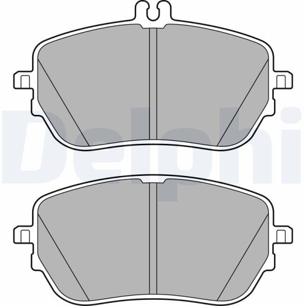 Placute frana MERCEDES-BENZ A-CLASS limuzina (V177) A 200 Mild-Hybrid (177.187) benzina/elector 163 cai DELPHI LP3485
