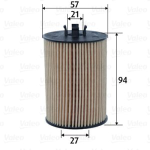 Filtru ulei MERCEDES-BENZ A-CLASS (W169) A 200 TURBO (169.034, 169.334) benzina 193 cai VALEO 586560