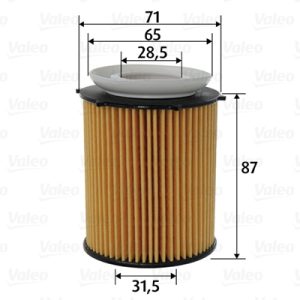 Filtru ulei MERCEDES-BENZ A-CLASS limuzina (V177) A 220 (177.144) benzina 190 cai VALEO 586618