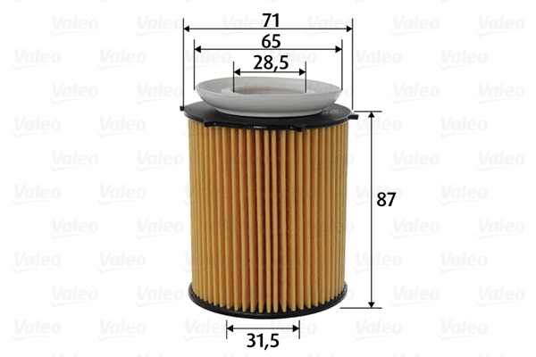 Filtru ulei MERCEDES-BENZ A-CLASS limuzina (V177) A 220 4-matic (177.145) benzina 190 cai VALEO 586618