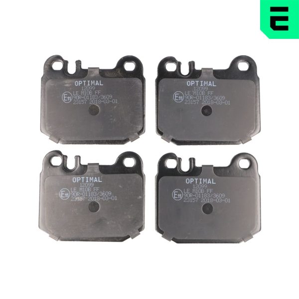 Placute frana MERCEDES-BENZ M-CLASS (W163) ML 270 CDI (163.113) diesel 163 cai OPTIMAL BP-12099