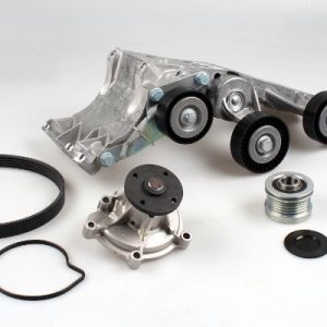 Pompa apa + Set curea transmisie cu caneluri MERCEDES-BENZ A-CLASS (W169) A 200 CDI (169.008, 169.308) diesel 140 cai HEPU PK15390