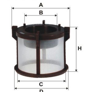 Filtru combustibil MERCEDES-BENZ ACTROS MP2 / MP3 1848, L, LL diesel 476 cai FILTRON PK 937/9