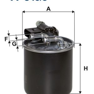 Filtru combustibil MERCEDES-BENZ A-CLASS (W176) A 200 CDI / d 4-matic (176.002) diesel 136 cai FILTRON PP 840/3