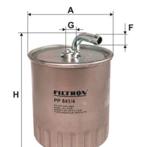 Filtru combustibil MERCEDES-BENZ M-CLASS (W163) ML 270 CDI (163.113) diesel 163 cai FILTRON PP 841/4