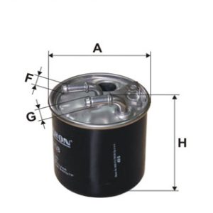 Filtru combustibil MERCEDES-BENZ A-CLASS (W169) A 160 CDI (169.006, 169.306) diesel 82 cai FILTRON PP 841/8