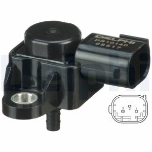 Senzor presiune galerie admisie MERCEDES-BENZ A-CLASS (W176) A 200 CDI (176.001) diesel 136 cai DELPHI PS10140