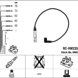 Bujie MERCEDES-BENZ A-CLASS (W169) A 200 TURBO (169.034, 169.334) benzina 193 cai NGK 5344