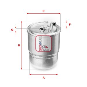 Filtru combustibil MERCEDES-BENZ A-CLASS (W169) A 180 CDI (169.007, 169.307) diesel 109 cai SOFIMA S 4107 NR