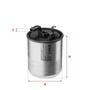 Filtru combustibil MERCEDES-BENZ A-CLASS (W168) A 160 CDI (168.006) diesel 75 cai SOFIMA S 4416 NR