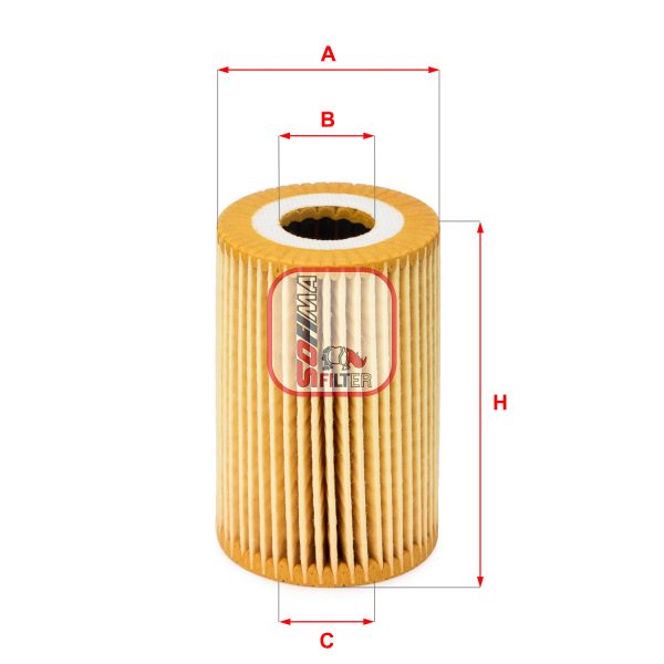 Filtru ulei MERCEDES-BENZ A-CLASS (W168) A 190 (168.032, 168.132) benzina 125 cai SOFIMA S 5014 PE