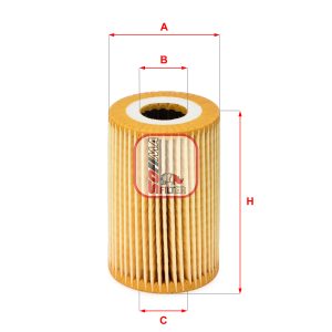 Filtru ulei MERCEDES-BENZ A-CLASS (W168) A 210 (168.035, 168.135) benzina 140 cai SOFIMA S 5014 PE