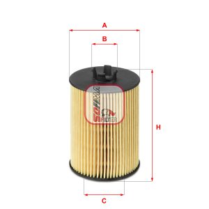 Filtru ulei MERCEDES-BENZ A-CLASS (W169) A 200 (169.033, 169.333) benzina 136 cai SOFIMA S 5063 PE