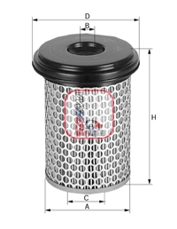 Filtru aer MERCEDES-BENZ ACTROS 1840 S, 1840 LS diesel 394 cai SOFIMA S 7469 A