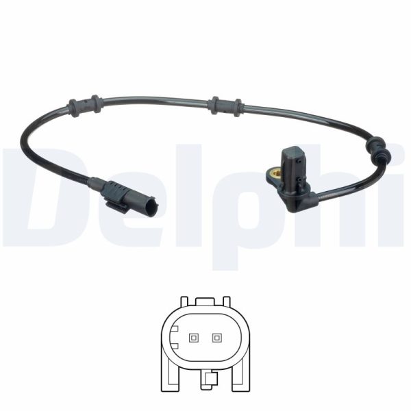 Senzor turatie roata MERCEDES-BENZ M-CLASS (W163) ML 270 CDI (163.113) diesel 163 cai DELPHI SS20593