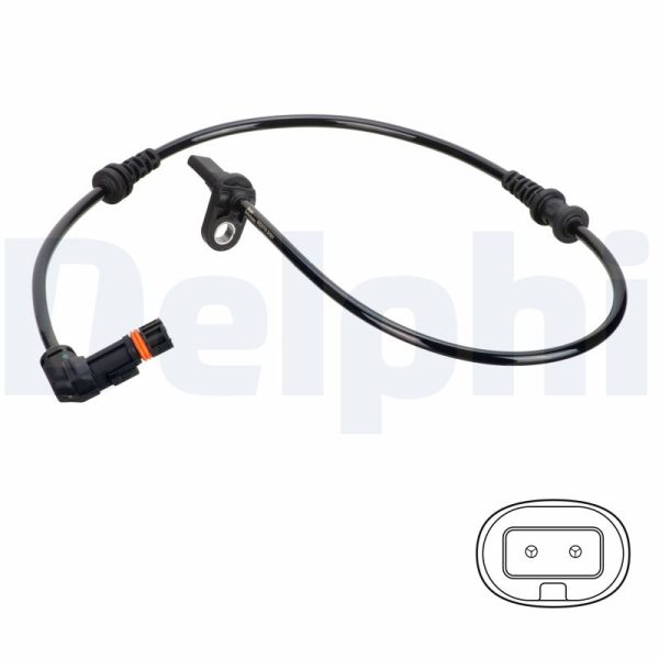 Senzor turatie roata MERCEDES-BENZ A-CLASS (W169) A 170 (169.032, 169.332) benzina 116 cai DELPHI SS20775