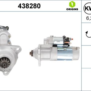 Electromotor MERCEDES-BENZ ACTROS 2653, 2653 L diesel 530 cai VALEO 438280