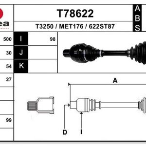 Planetara MERCEDES-BENZ A-CLASS (W176) A 200 CDI (176.001) diesel 136 cai EAI T78622