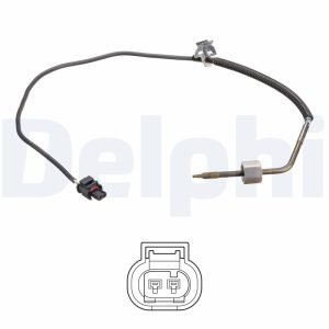 Senzor temperatura gaze evacuare MERCEDES-BENZ A-CLASS (W169) A 200 CDI (169.308, 169.008) diesel 136 cai DELPHI TS30101